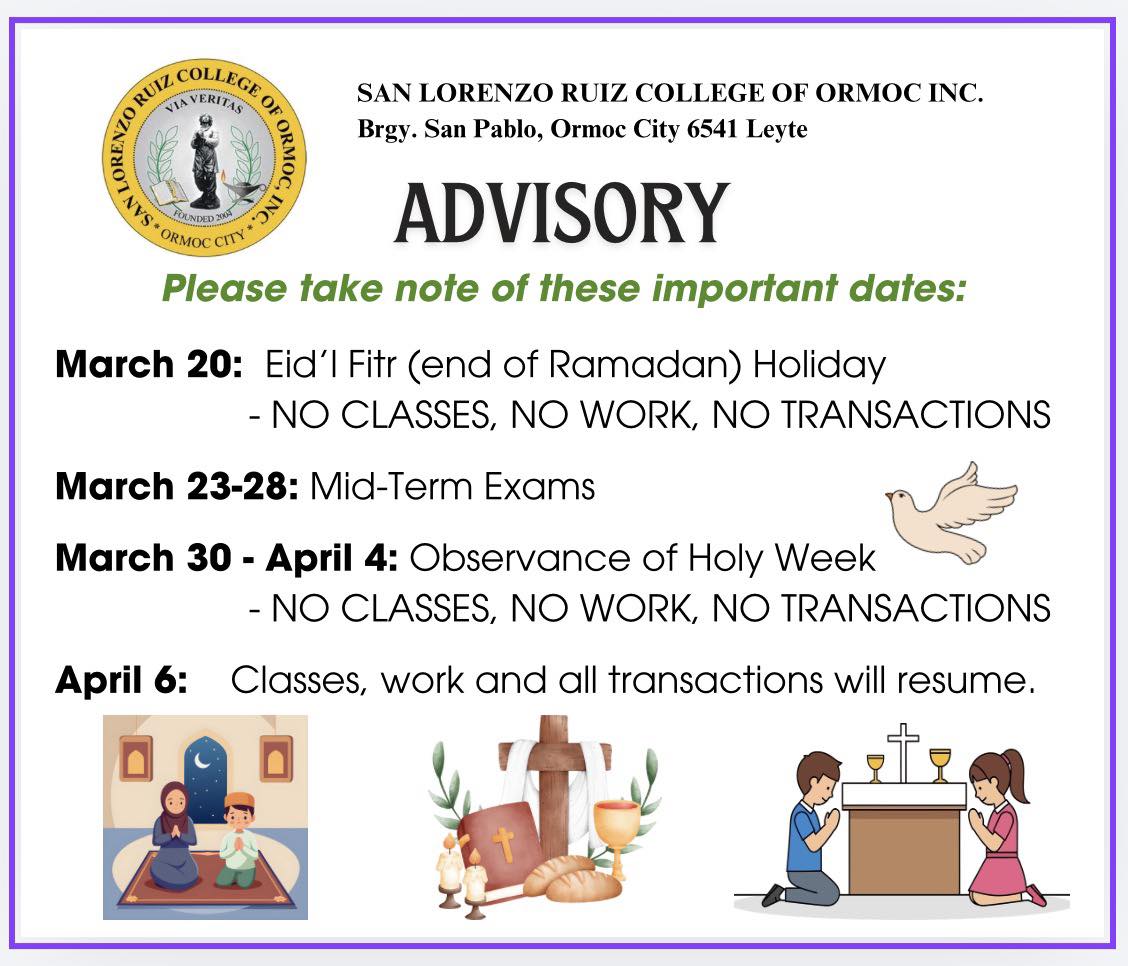 ADVISORY